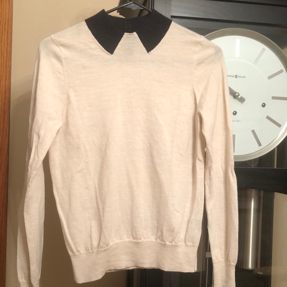 Marc by Marc Jacobs beige multi sweater size M